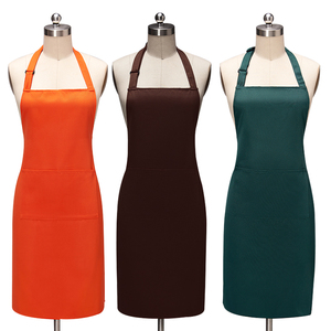 Tablier de cuisine réglable pour vêtements de travail Nettoyage et <span class=keywords><strong>serveur</strong></span> de <span class=keywords><strong>restaurant</strong></span> pour femmes Tablier tissé pour hommes avec poche - Product Image 3