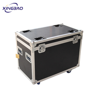 Câble de coffre utilitaire à 4 roues, boîtier de vol, équipement d'éclairage Audio de scène Dj, boîtier de vol en aluminium