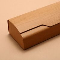 Étui à lunettes fait main en gros, boîte de rangement haut de gamme pour lunettes, étui d'emballage personnalisé pour lunettes optiques avec logo