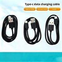 Câble de charge universel USB 2.0 AM vers Type-C, compatible avec les tablettes, les téléphones, les écouteurs et autres appareils pour l'alimentation électrique.