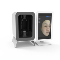 Machine faciale de scanner de testeur d'analyseur UV de diagnostics de peau 3D pour le diagnostic dermatologique