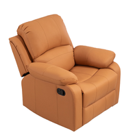 Fauteuil inclinable simple et moderne, confortable, pour chambre et balcon, avec fonction de massage électrique et pivotant, en tissu et métal, Yimu