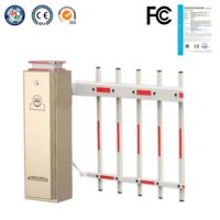 Barrière de contrôle d'accès hydraulique en acier pour parking, portique automatique 4m 5m 6m, système de gestion du stationnement