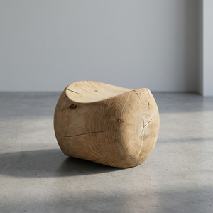 Tabouret de maquillage pliable en bois massif, moderne et luxueux, pour hôtel et usage domestique - Product Image 4