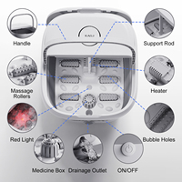 KASJ T5 Usine de Chine Baignoire électrique pliable pour les tissus profonds Baignoire de trempage des pieds Seau de massage relaxant Machine de massage des pieds