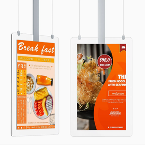 55inch cực mỏng trong nhà TREO LCD hiển thị Android quảng cáo media <span class=keywords><strong>player</strong></span> Double Sided kỹ thuật số biển - Product Image 1