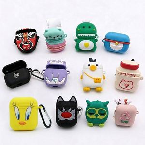 เคสซิลิโคนกันกระแทก ป้องกันฝุ่น สำหรับหูฟัง Pods Pro1/2/3 รับผลิตแบบ OEM/ODM - Product Image 2