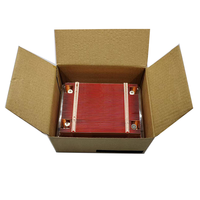 Dissipateur thermique passif pour serveur 1U avec ailettes en cuivre, refroidisseur de processeur pour AM4 AM5 SP3, refroidissement par air 200W, chambre à vapeur avec caloduc