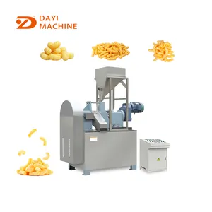 Kurkure chips cheetos nik naks snack faisant l'extrudeuse machine de production de chips de maïs