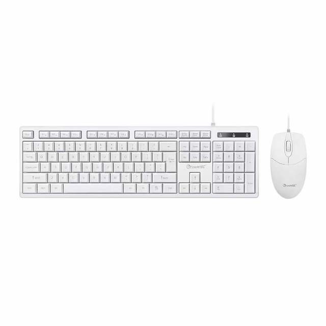 Hot Selling USB Wired Keyboard Mouse Combo OEM French Korean Russia Serbia Layout Office Mouse Keyboard Combo Set KMC-109U