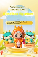 Boneka PVC Tiga Dimensi Buatan Tangan Custom, Kotak Misteri, Gantungan Kunci Kartun, Ornamen Karakter Frozen Skala 1/12 12+