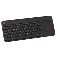 Produsen Kustom Profesional Keyboard Sentuh Nirkabel Logo Sesuai Pesanan 82 Tombol USB Keyboard Touch Pad Nirkabel untuk Gaming Laptop PC