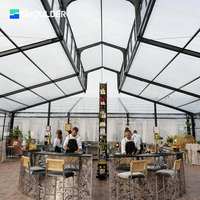 Carpa de Lujo para Bodas y Eventos al Aire Libre, Carpas para Banquetes con Estructura de PVC y Aleación de Aluminio, Hermosas Carpas para Fiestas de Matrimonio