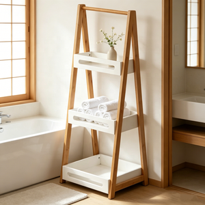 Estante <span class=keywords><strong>de</strong></span> <span class=keywords><strong>Baño</strong></span> <span class=keywords><strong>de</strong></span> Bambú <span class=keywords><strong>de</strong></span> 3 Niveles, Impermeable, Independiente, Organizador <span class=keywords><strong>de</strong></span> Ducha, Ahorra Espacio, <span class=keywords><strong>para</strong></span> Artículos <span class=keywords><strong>de</strong></span> Aseo, <span class=keywords><strong>Mueble</strong></span> <span class=keywords><strong>de</strong></span> <span class=keywords><strong>Baño</strong></span> - Product Image 6