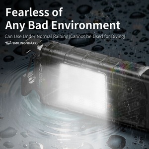 ไฟทำงานกลางแจ้งรูปฉลามยิ้ม LED พร้อมที่เปิดขวดแม่เหล็ก ชาร์จ USB ใช้สำหรับตั้งแคมป์ - Product Image 4