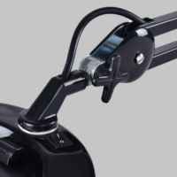 Lampe Loupe LED Professionnelle de Bureau 1,75x, Multifonctionnelle pour Salon de Beauté, Réparation, Atelier, Pliable, 3 à 5 Dioptries