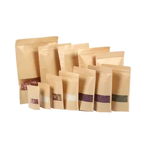 Крафт-бумажный пакет Подарочная сумка для еды на вынос бумажный пакет на заказ