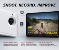 Caméra de prise de vue 4K avec synchronisation du déclencheur Bluetooth pour l'analyse des entraînements et des compétitions IPSC
