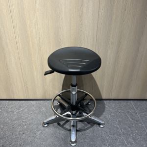 Vente directe de manufacture, tabourets/chaises de centre commercial de réception d'usine de bureau à rotation réglable en hauteur en matériau PU de qualité supérieure - Product Image 3