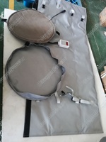Enveloppe thermique pour fût de 200L à fixation rapide par boucle, chauffage facile à installer pour le stockage d'engrais liquide agricole par temps froid