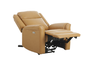 Modernes Design SX-81312 Elektrischer Relaxsessel mit USB-Anschluss Ein Sitz mit Hochwertigem Rindsleder+PVC und Ausziehfunktion Metallrahmen - Product Image 3