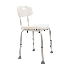 Youyi Bathroom <b>Stool</b> Aluminum Alloy PE Adjustable Height <b>Shower</b> Chair <b>For</b> Elderly And Pregnant Women - Product Image 4