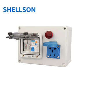 Boîte de distribution pour <span class=keywords><strong>disjoncteur</strong></span> à courant résiduel Boîte de prise portable en plastique combinée électrique d'extérieur - Product Image 6