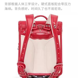 Primaire japonais pour enfants <span class=keywords><strong>Cartable</strong></span> Réduction de la charge Sac à dos Simple Brodé Style japonais Qualité <span class=keywords><strong>Cartable</strong></span> - Product Image 3