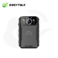 Console de Dispatching Easytalk : Solution de Vidéoconférence de Sécurité, Caméra Corporelle 2K avec Écran 2,3'', WiFi, SOS, GPS, Géofencing, Android 12, Patrouille PTT