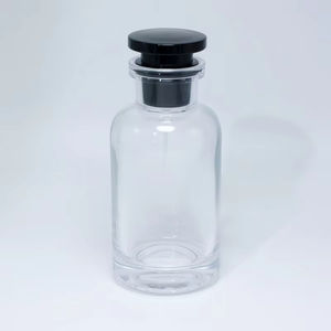 Flacon de parfum en verre transparent rechargeable de luxe personnalisé avec logo, 30 ml, 50 ml, 100 ml, flacons de parfum ronds chinois avec emballage en boîte - Product Image 4