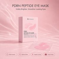 OEM Private Label PDRN Zalm DNA Peptide Oogmasker Anti-rimpel Verheldert Donkere Kringen Vermindert Zwelling Verstevigt Onder Ogen Patches