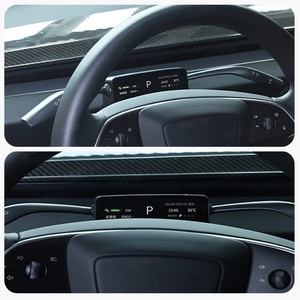 มาตรวัดความเร็วรถยนต์ Navihua พร้อมระบบ Carplay คันเกียร์พร้อมไฟเลี้ยว คันปัดน้ำฝน คันเกียร์ สำหรับ Tesla S3 HUD - Product Image 4