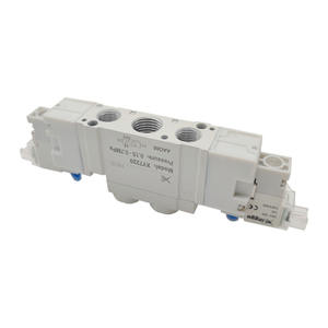Mejor precio hecho en CHINA XY7220A 5/2 vías doble G1/4 1/8 Puerto 1MPa 12V 24VDC 1W válvulas de solenoide de aire neumáticas operadas por piloto - Product Image 6