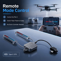 Tira de Luces LED de Seguridad para Drones PL10, Alta Visibilidad, Multicolor, Lámpara de Advertencia, Accesorios para Drones Pilot2, para Operaciones Nocturnas