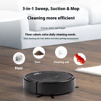 Robot aspirateur 3 en 1 USB rechargeable sans fil Robot aspirateur portable pour la maison