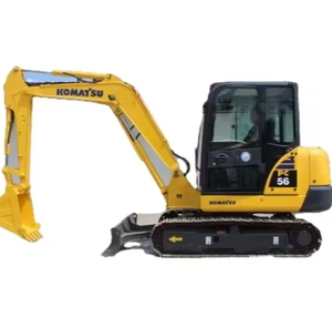 รถขุด Komatsu มือสองขนาด6ตันรถขุดขนาด56นิ้วรถขุดใช้ pc56จากญี่ปุ่น - Product Image 1