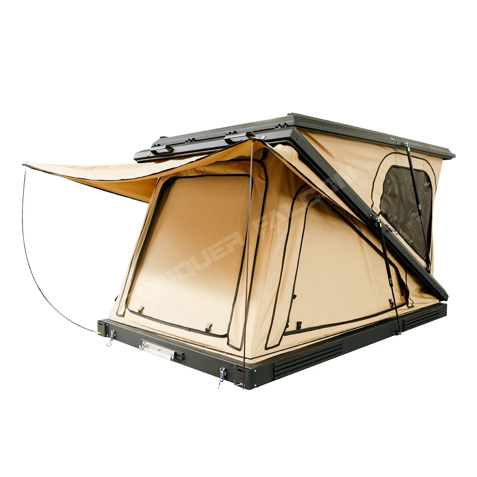 Tente de voiture à coque dure en alliage d'aluminium Double couche, tente de toit, tente de Camping en plein air