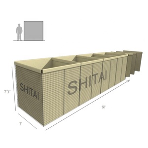 Hàng rào phòng thủ hạng nặng hàng rào bảo vệ Pháo đài phòng thủ Cát Tường An Ninh - Product Image 3