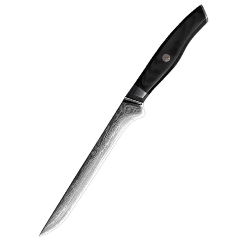 Damascus boning knife 6 inch G10 handle AUS-10V steel core 67 layers blade knife