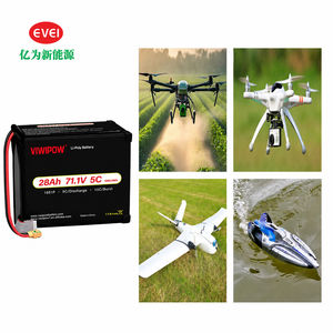 Stock important - Batterie Lipo 28000mAh 18S 71.1V 10C pour drone RC, pack de batteries FPV rechargeable, voiture/hélicoptère, puissante et robuste - Product Image 6