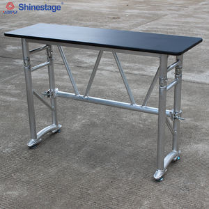 Table console de mixage dj pliable en aluminium pour concerts et événements portable - Product Image 5