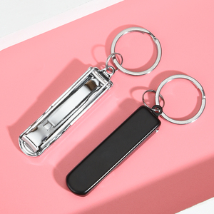Hongstars Nail Clippers Keychain Small Portable Travel Camping <strong>Mini</strong> Foldable Nail Cutter With Key Ring - Product Image 6