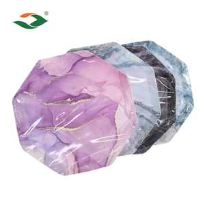 <span class=keywords><strong>Vajilla</strong></span> Desechable Personalizada para Festivales 2026, Platos de Papel Octogonales de 10 Pulgadas con Impresión Personalizada para Fiestas de Cumpleaños - Product Image 5