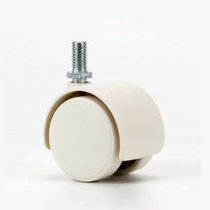 Mini <span class=keywords><strong>roulettes</strong></span> pivotantes en plastique <span class=keywords><strong>pour</strong></span> meubles, salon, <span class=keywords><strong>cuisine</strong></span>, supermarché, usage extérieur - Product Image 5