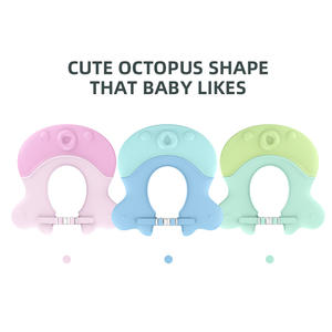 ELSABABY Bonnet de bain coloré pour bébé, bonnet de bain, shampoing pour le bain, protection des <span class=keywords><strong>yeux</strong></span>, protection des oreilles, écologique, EPP+TPR, imperméable - Product Image 1