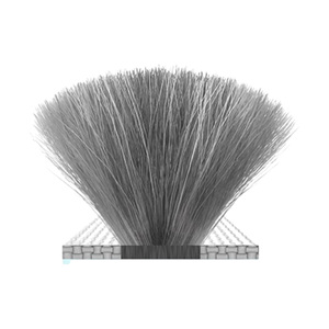Teumsae Weatherstrip Normal type Weather Strip Window Door <b>Gap</b> Sealing Brush Mohair Strip Insect Protection - Product Image 1