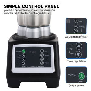 Batidos de cocina con certificación NSF <span class=keywords><strong>a</strong></span> <span class=keywords><strong>buen</strong></span> <span class=keywords><strong>precio</strong></span>, exprimidor fresco de acero inoxidable, licuadora comercial de alta resistencia de 4L y 3200W - Product Image 3