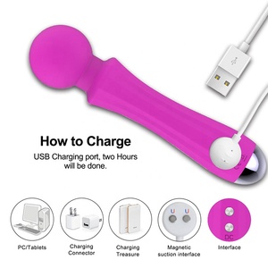 Puissance G Spot Silicone <span class=keywords><strong>pour</strong></span> Femelle Étanche Vagin Clitoris <span class=keywords><strong>Masseur</strong></span> Jouets Sexuels Adultes Femmes Vibrateur - Product Image 5