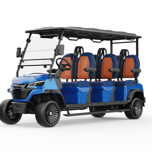 Carro de golf OEM para patrullaje de villas y propiedades, utilitario comercial con batería de litio, apariencia personalizada, precio de fábrica - Product Image 5