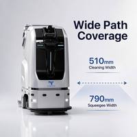 Robot laveur de sols industriel autonome et autopropulsé CleanHorse New TN70, alimenté par batterie, remplacement pour les modèles manuels